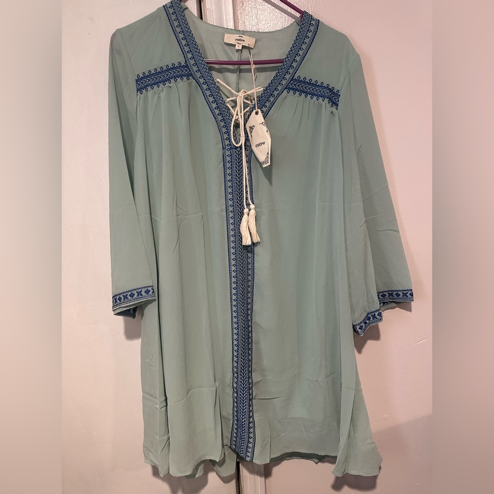 NWT Entro   Women’s 3/4 sleeve dress